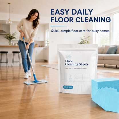 Floor Cleaning Wipes—Instant Cleaning, No Residue